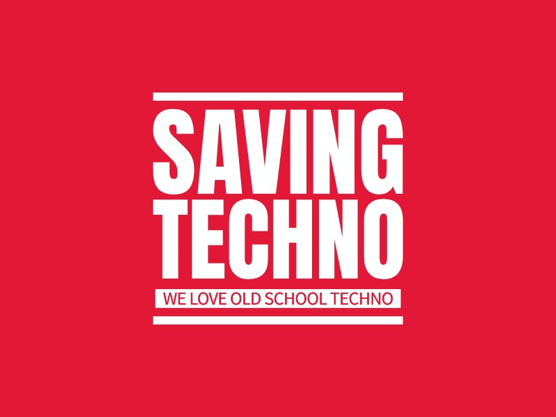 SAVing TECHNO logo design