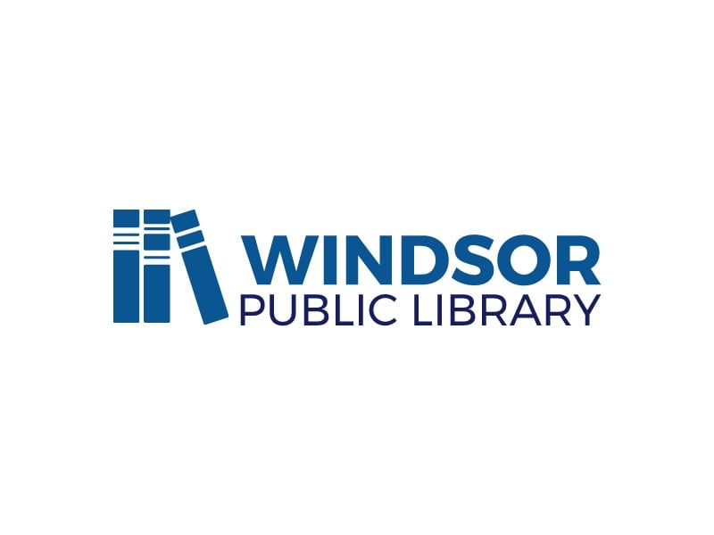 Windsor Public Library logo design