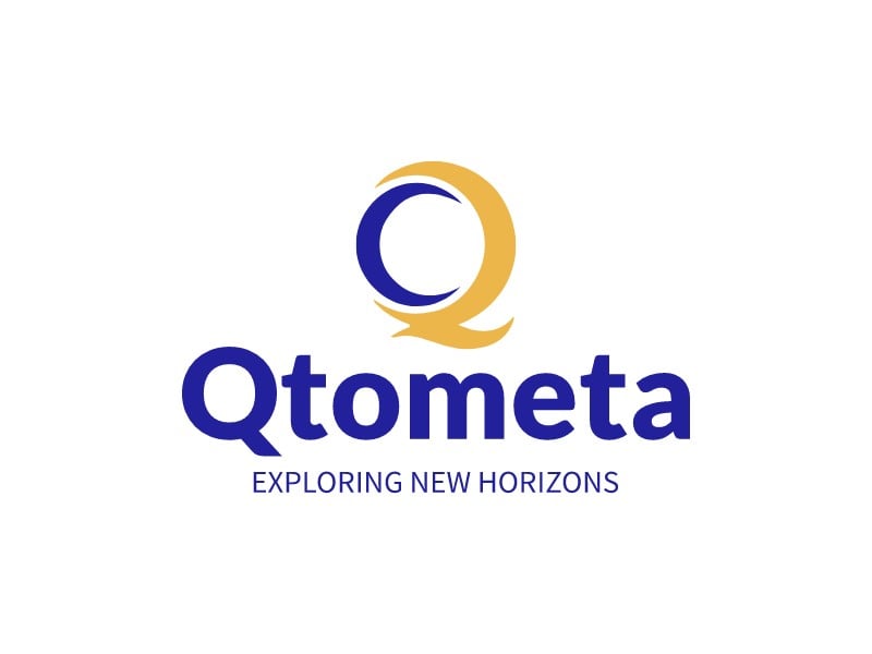 Qtometa logo design