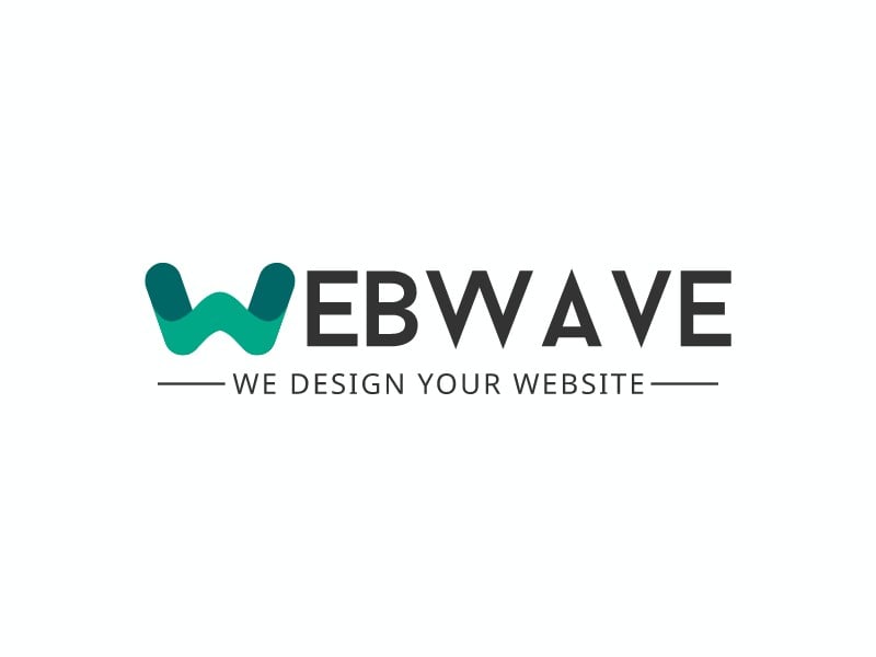 Webwave logo design