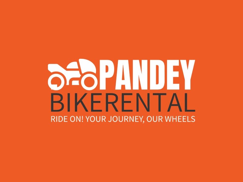 .     Pandey BikeRental logo design