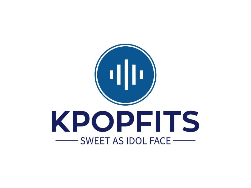 KPOPFITS logo design