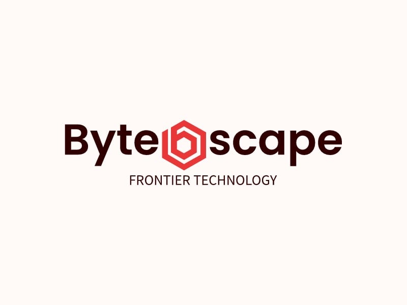 Bytescape logo design