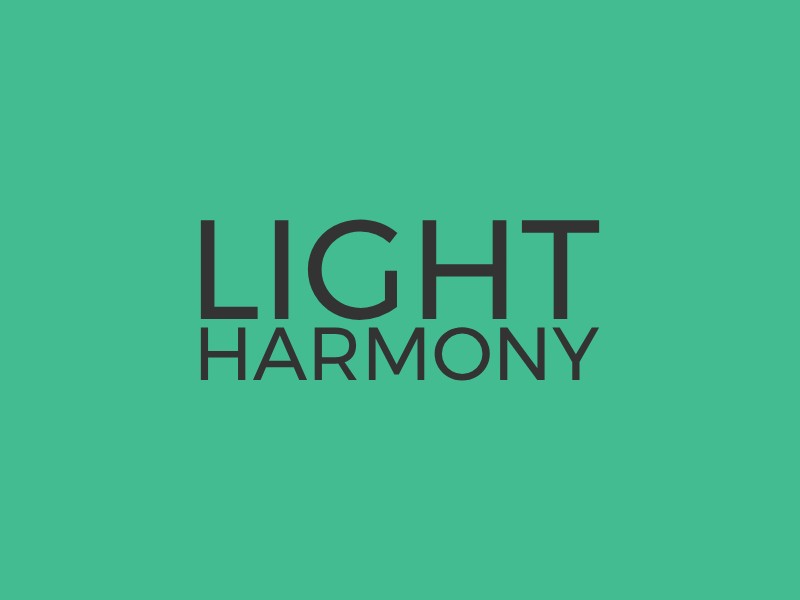 LIGHT HARMONY logo design