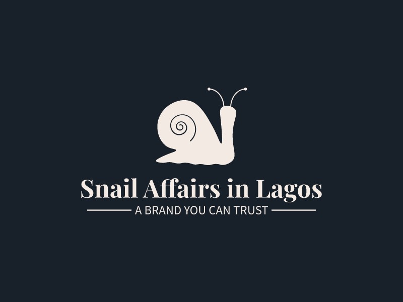 Snail Affairs in Lagos logo design