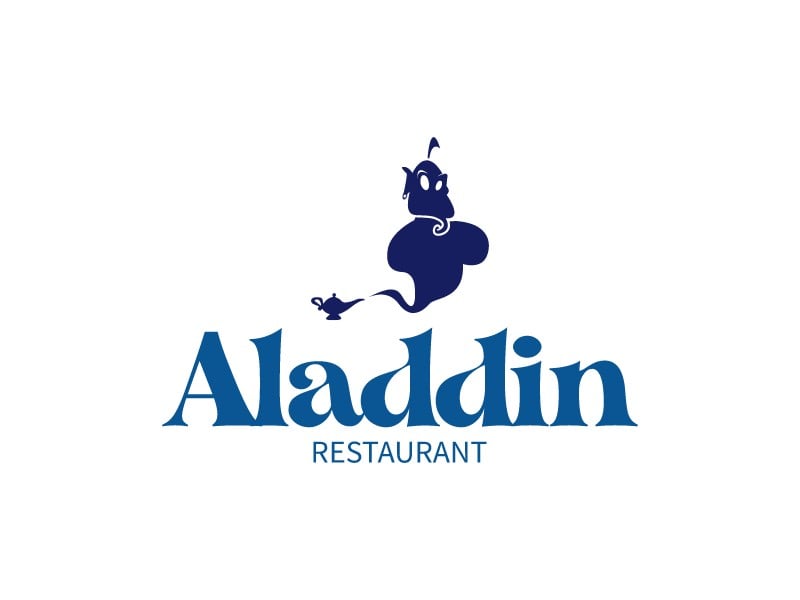 Aladdin logo design