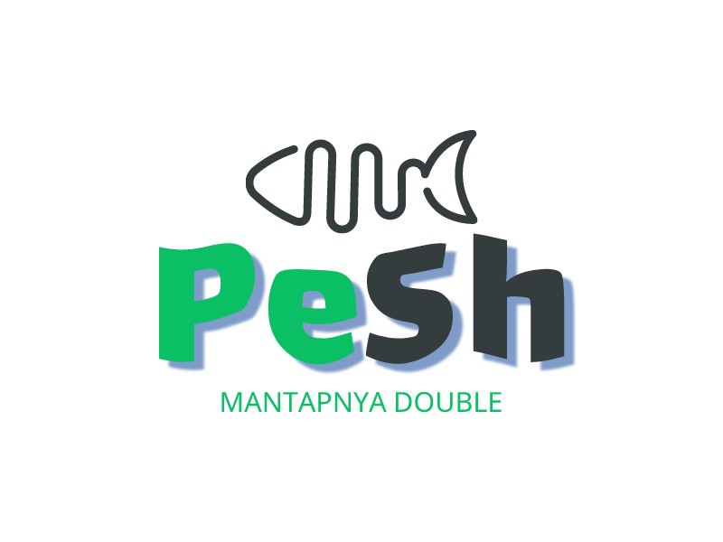 PeSh logo design