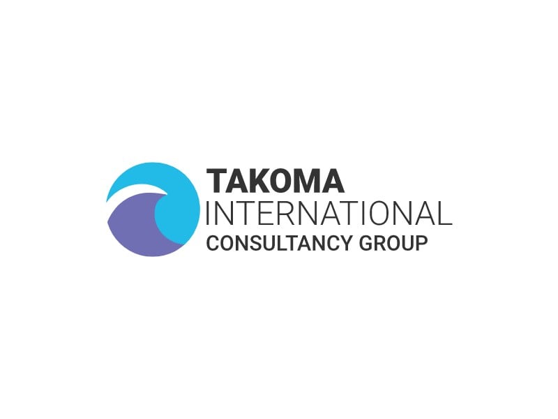 Takoma International logo design