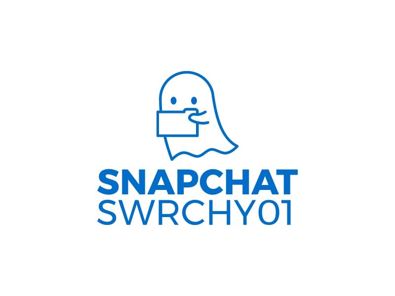 snapchat swrchy01 logo design