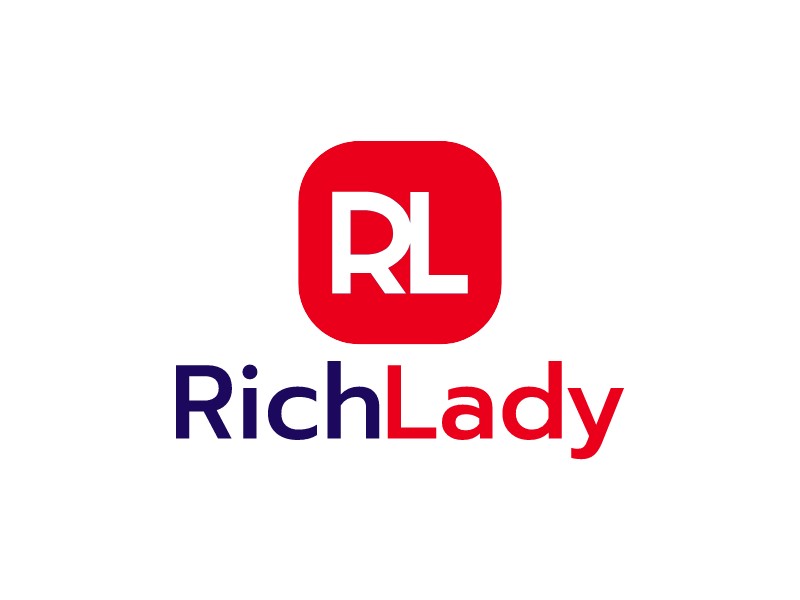 Rich Lady logo design