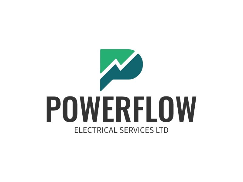 Powerflow logo design