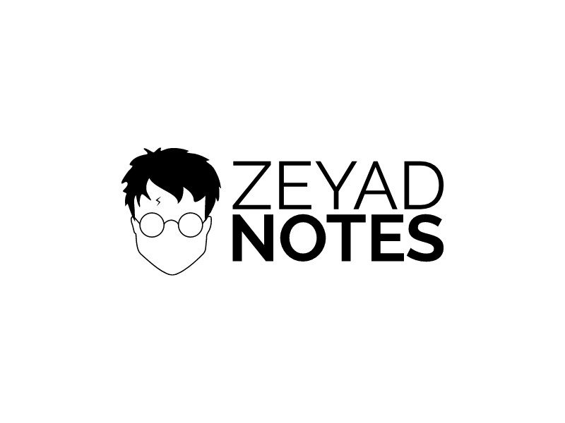 zeyad notes logo design