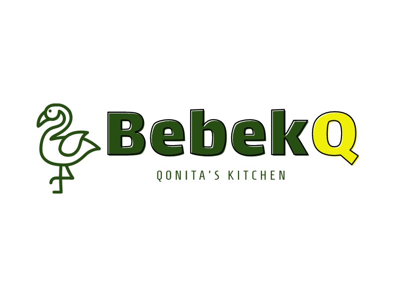 Bebek Q logo design