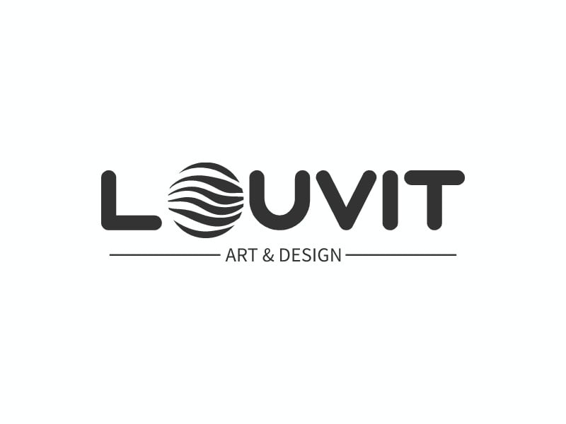 Louvit logo design
