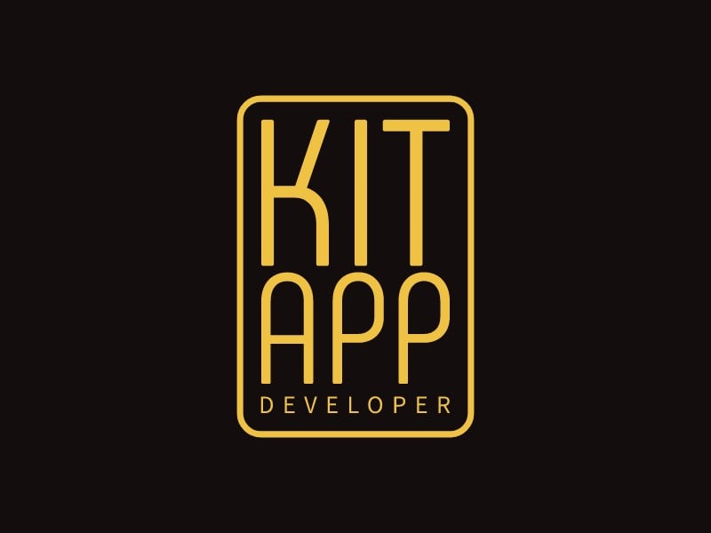 KIT APP logo design