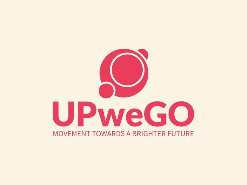 UPweGO logo design