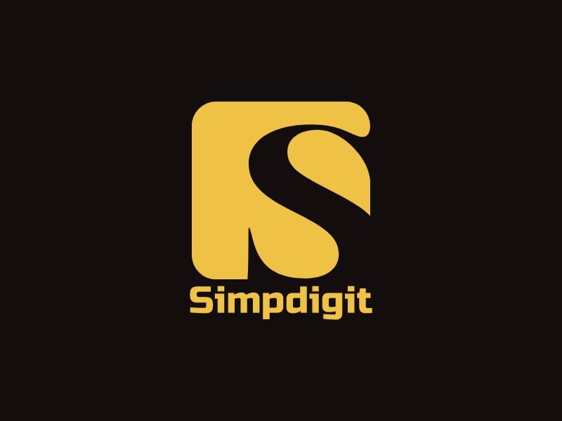 Simpdigit logo design