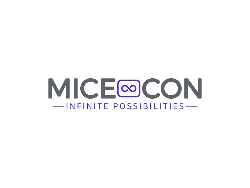 MICE CON logo design