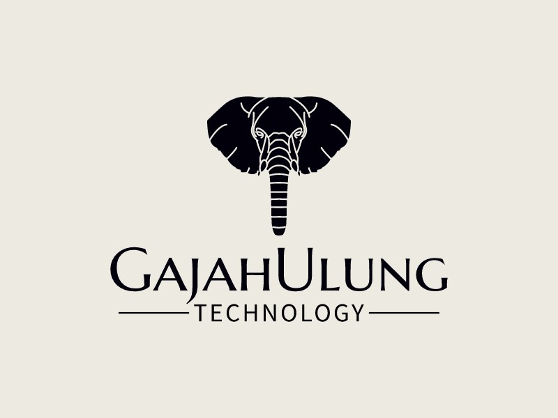 GajahUlung logo design