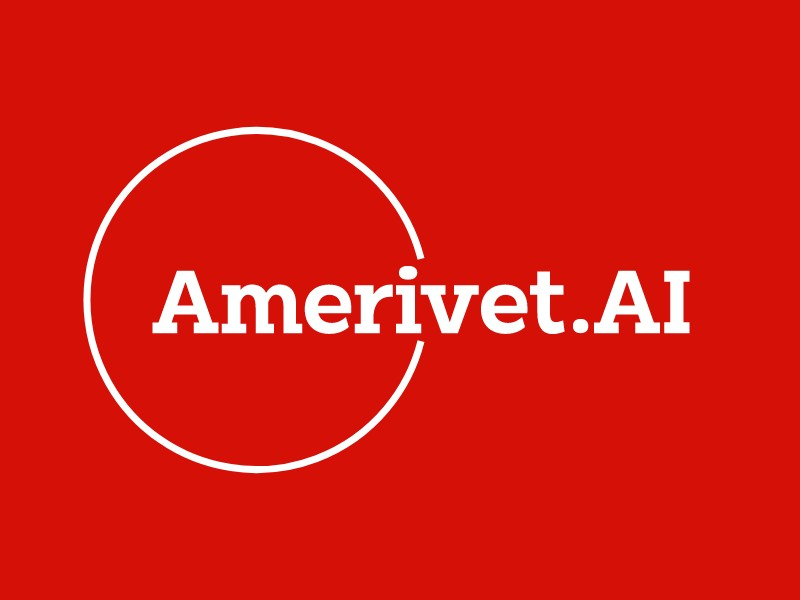Amerivet.AI logo design
