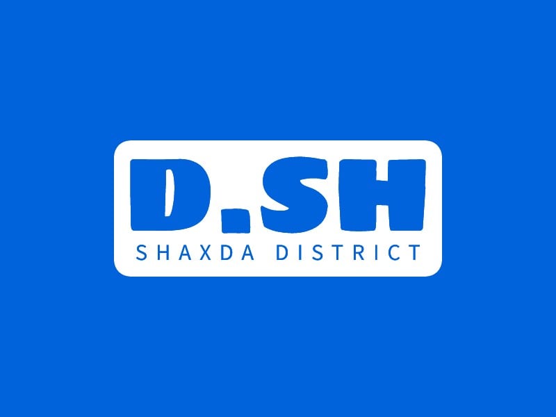D.SH logo design