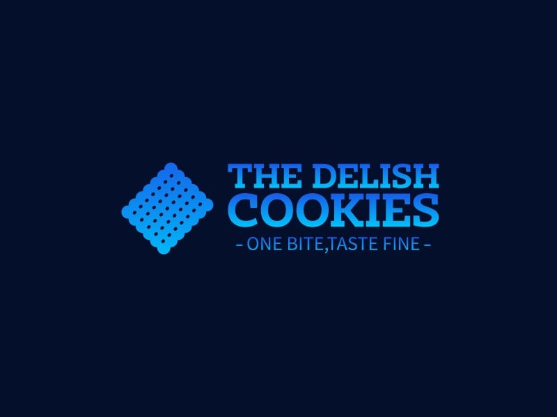 THE DELISH COOKIES - One bite,Taste fine