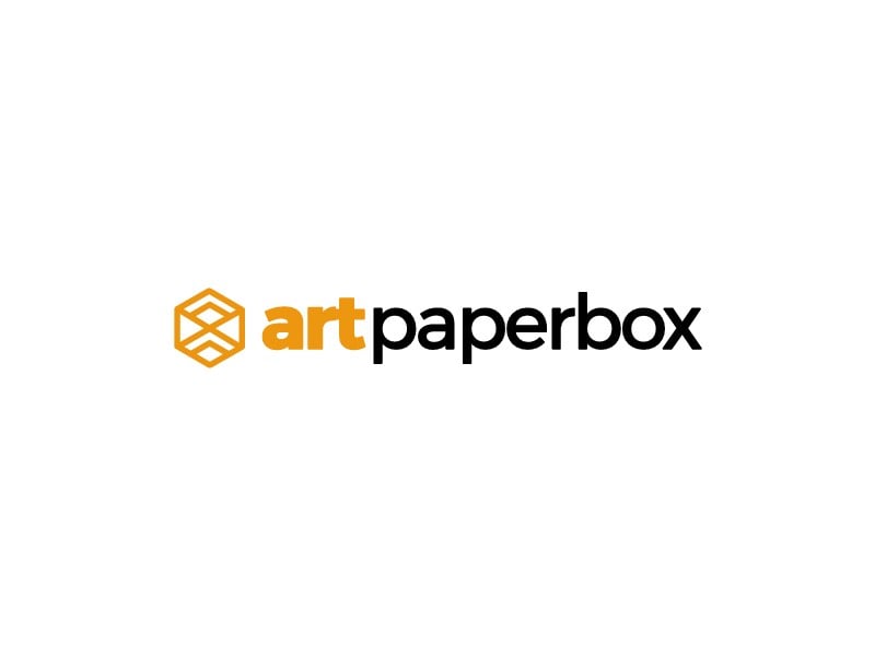 art paperbox logo design