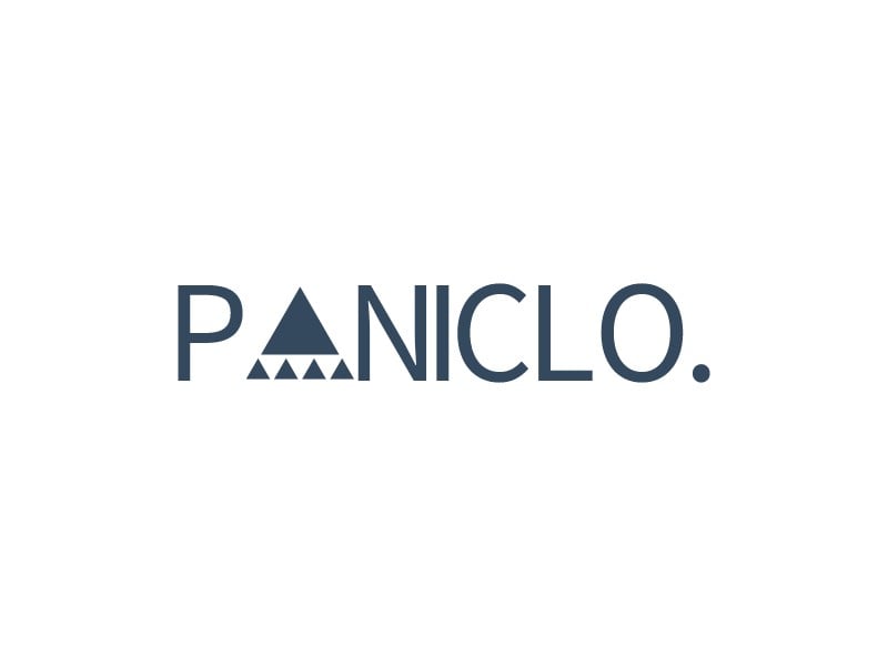 PANICLO. logo design