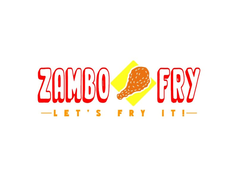 ZAMBO FRY logo design