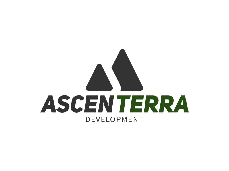 Ascen terra logo design