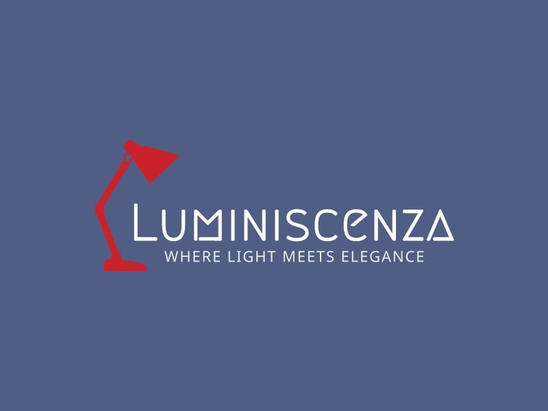 Luminiscenza logo design