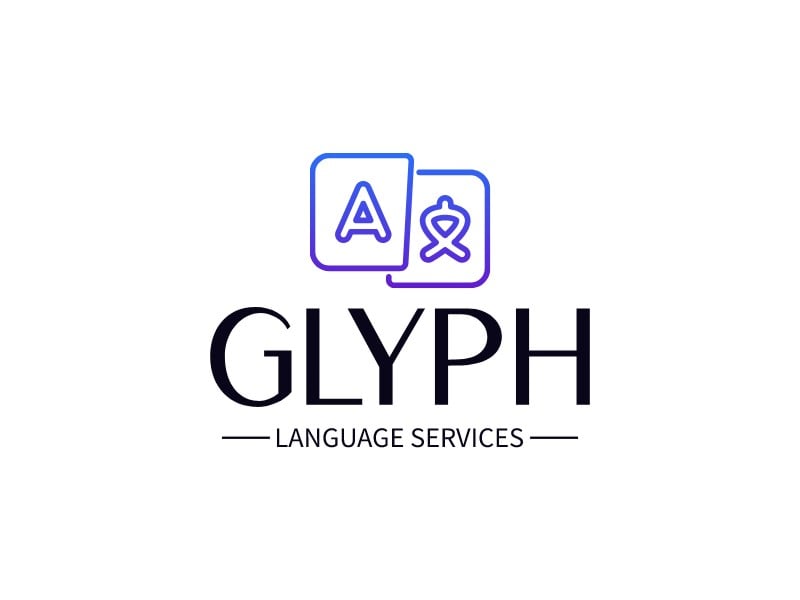 Glyph logo design