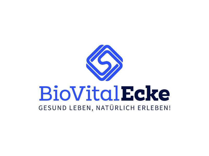 BioVital Ecke logo design