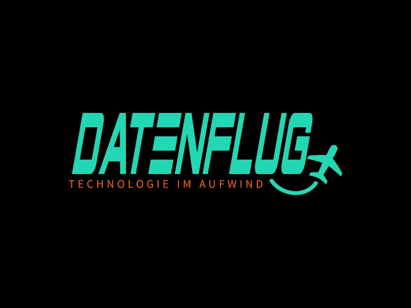 DatenFlug logo design
