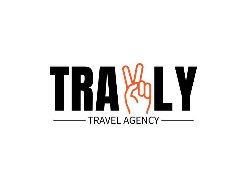 TRAVLY logo design