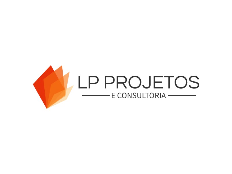 LP PROJETOS logo design