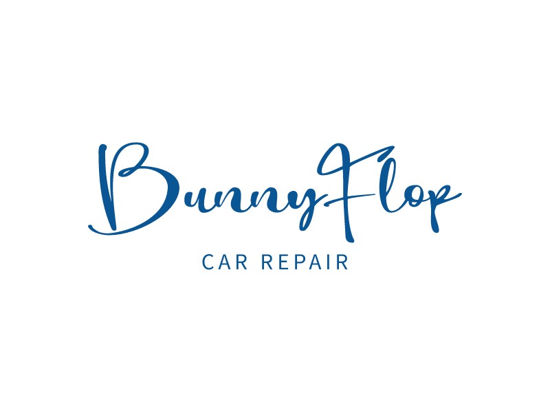 BunnyFlop logo design
