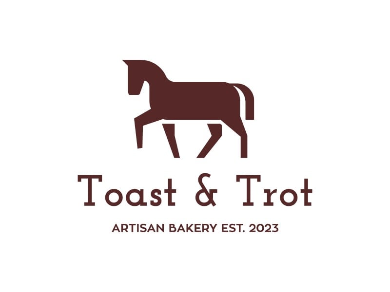 Toast & Trot logo design