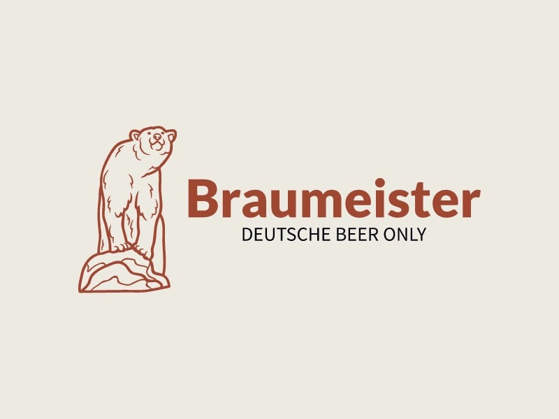 Braumeister logo design