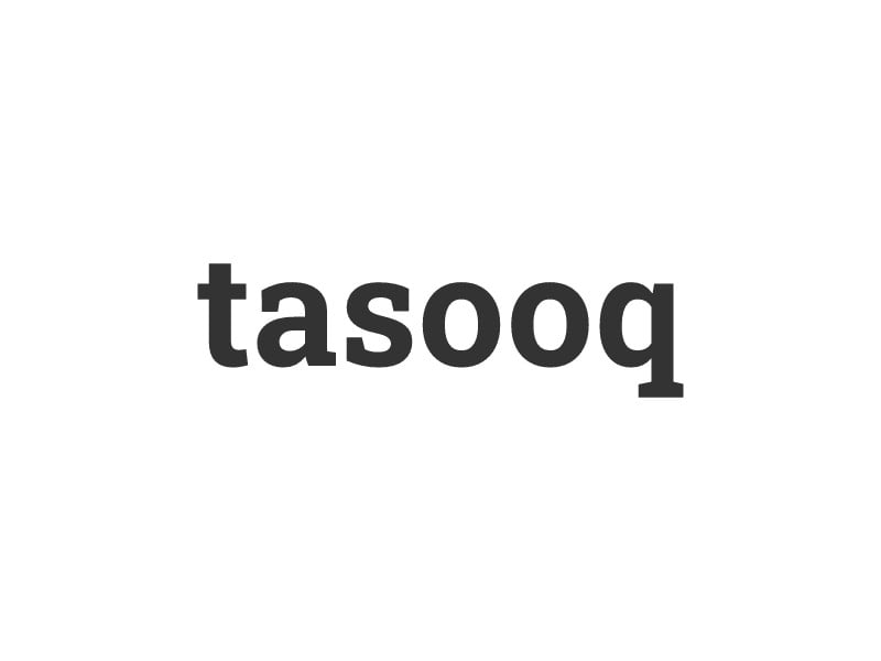 tasooq logo design