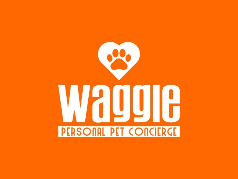 WaggLe logo design