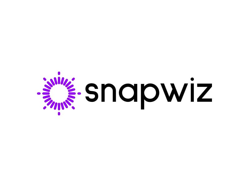 snapwiz logo design