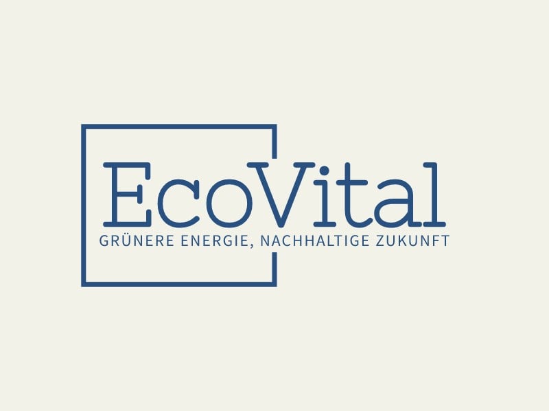 EcoVital logo design