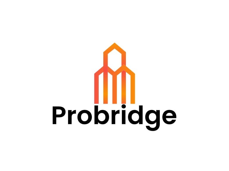 Probridge logo design