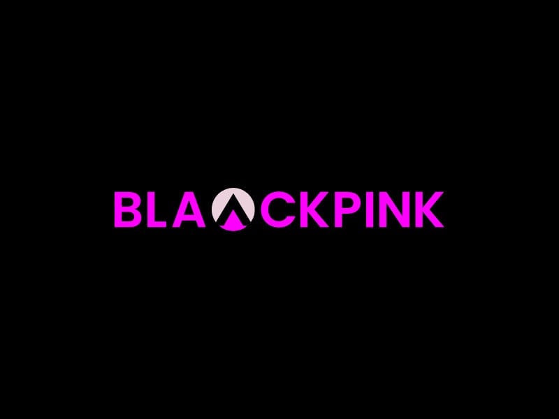 BLACKPINK logo design