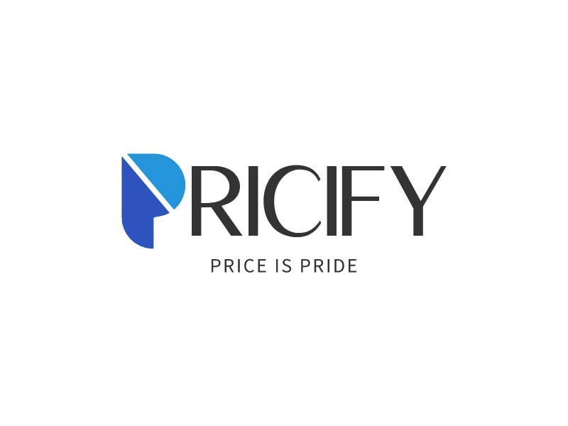 Pricify logo design