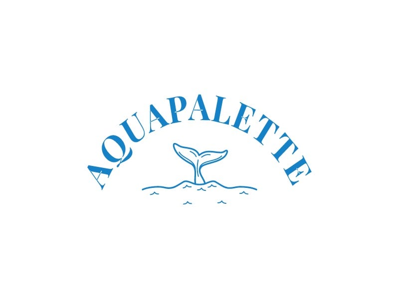 AQUAPALETTE logo design