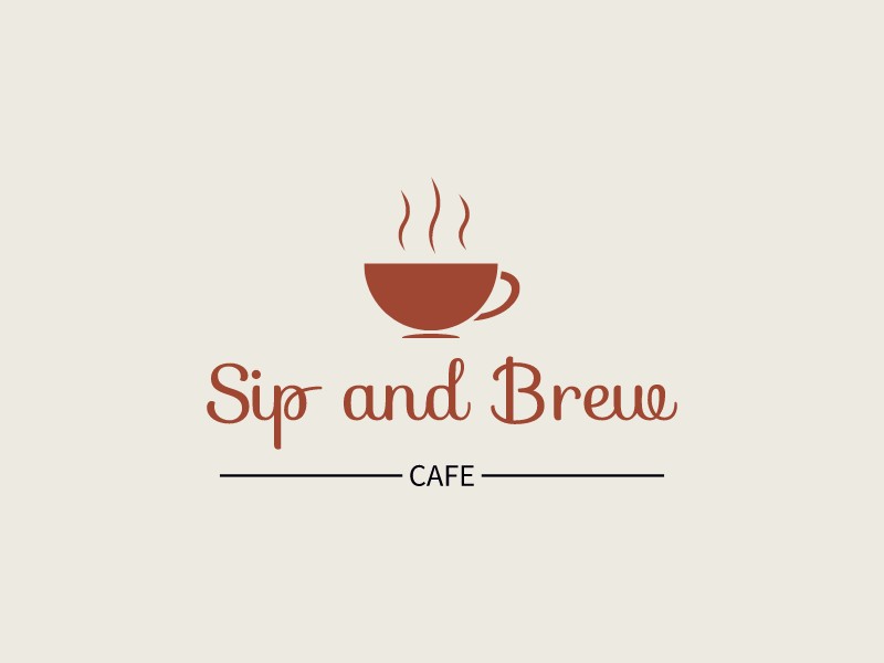 Sip and Brew Logo Maker - Design Sip and Brew logos online