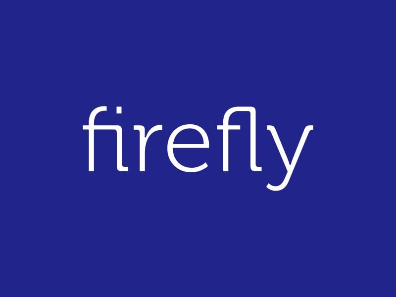 minimal line abstract firefly logo design - Stock Illustration [93083889] -  PIXTA