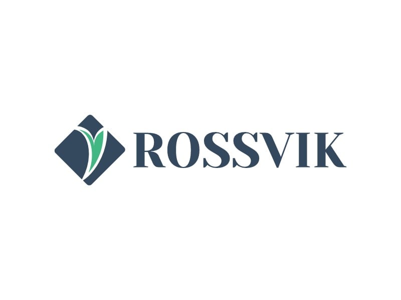 ROSSVIK logo design